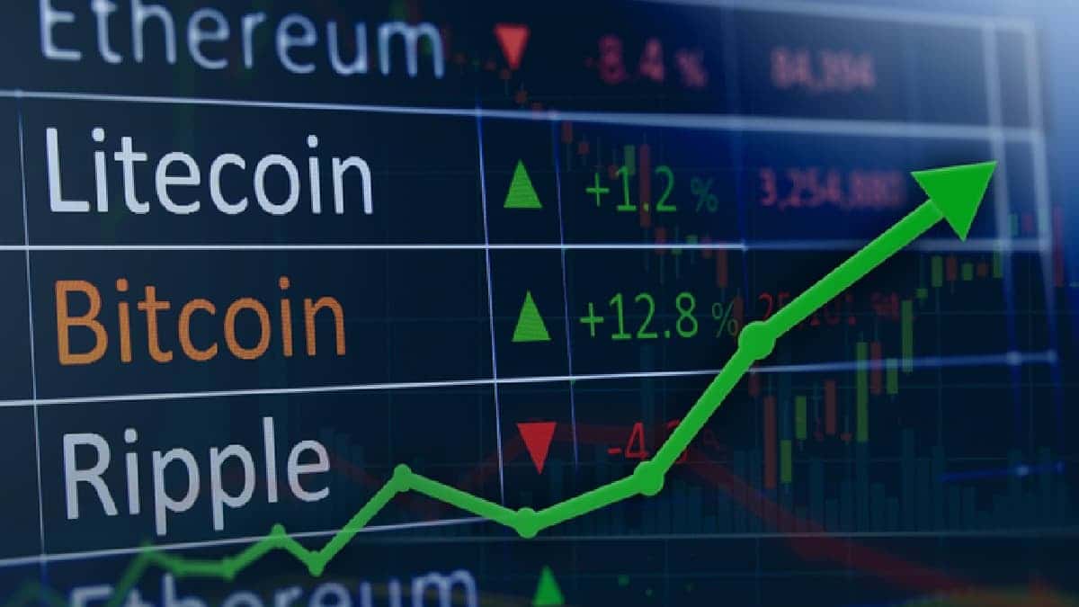 Crypto market capitalization and prices