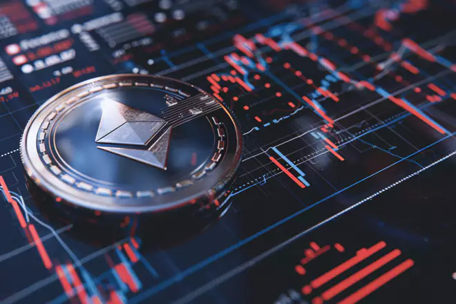 The Ethereum price