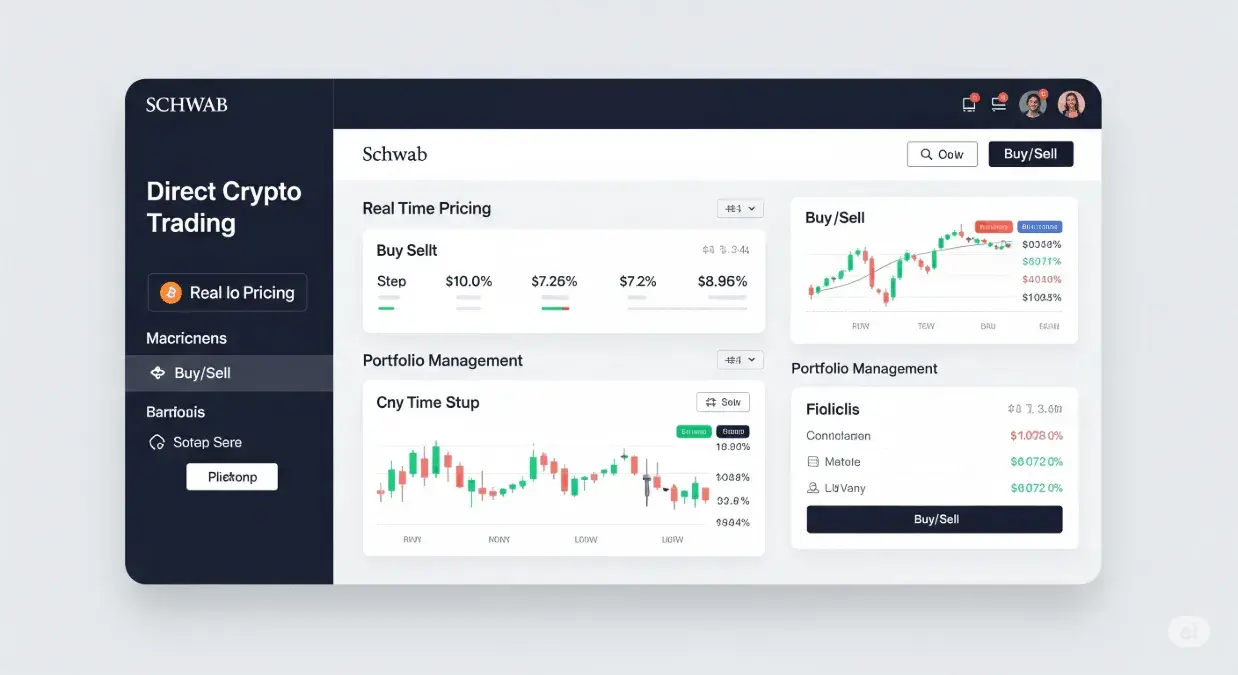 Schwab to Offer Direct Crypto Trading