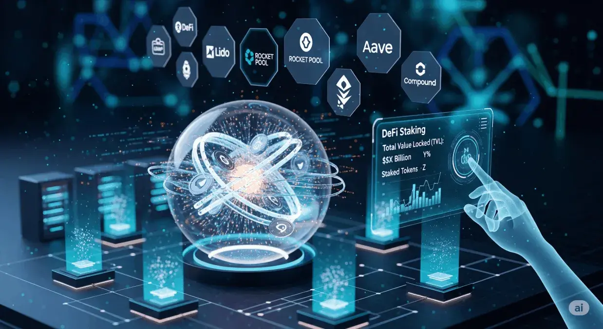 Staking líquido de DeFi