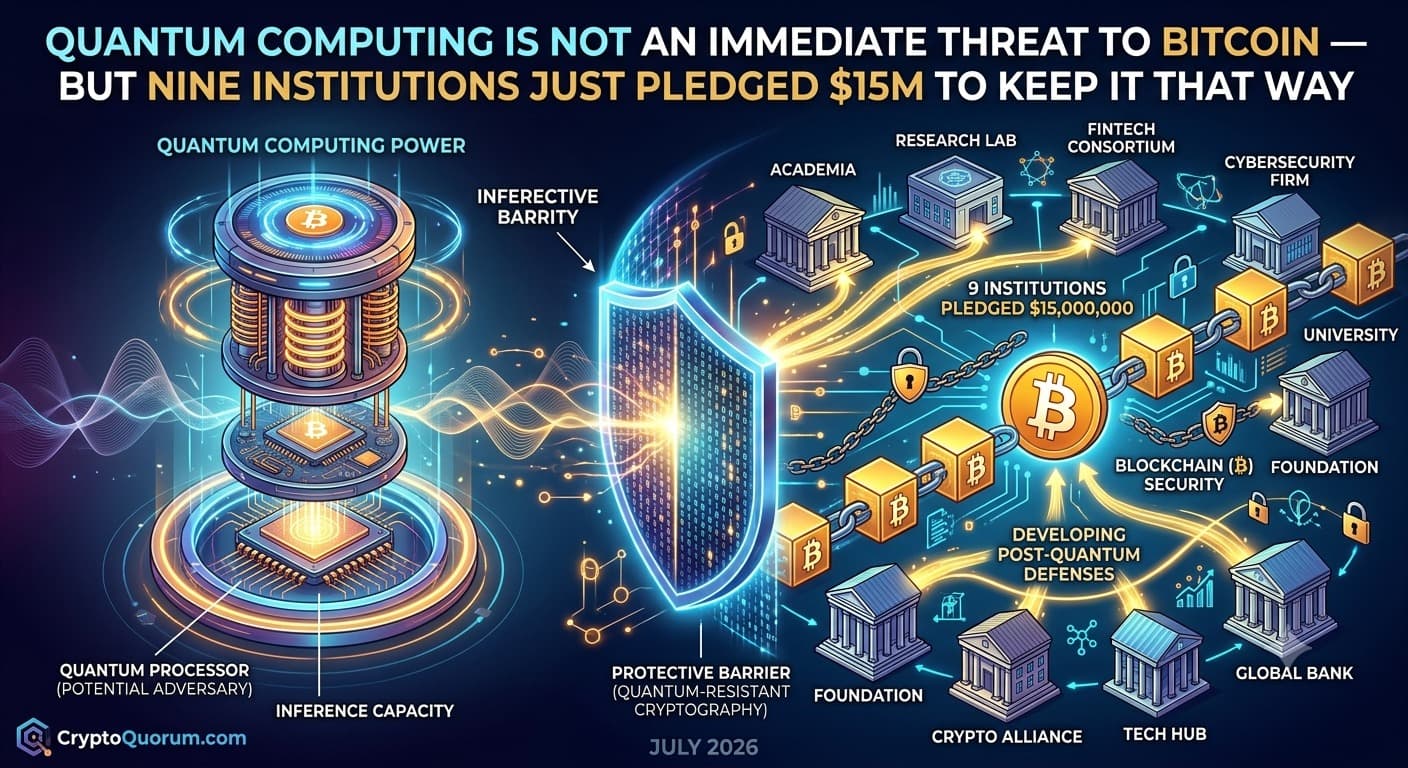 Quantum computing is not an immediate threat to Bitcoin