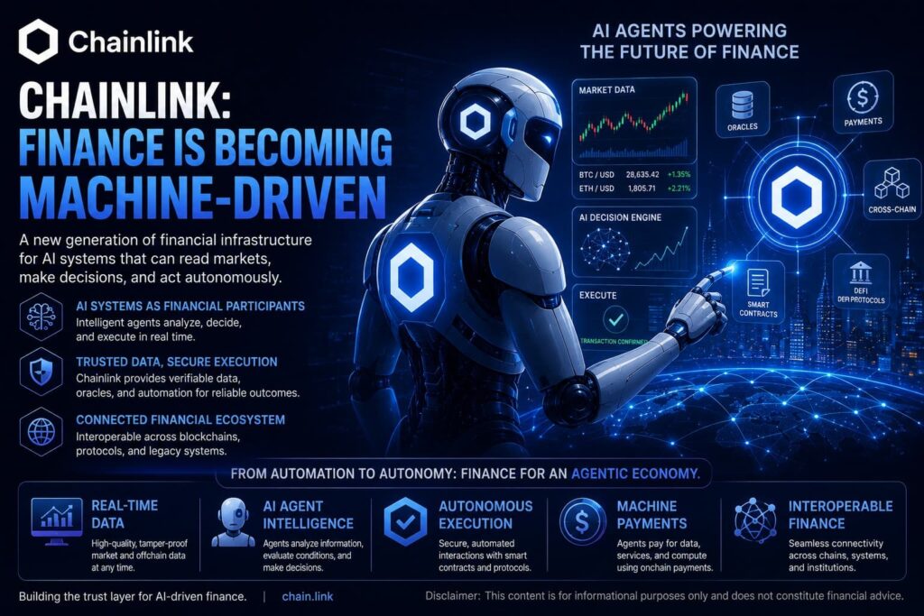 Chainlink: AI systems are becoming financial participants, .