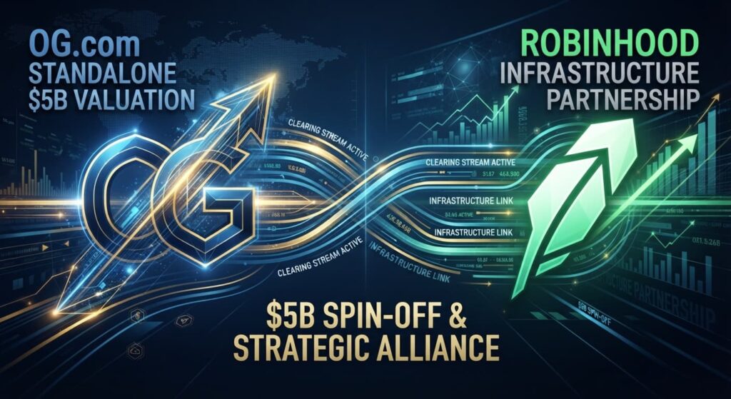 OG.com Emerges as a Standalone $5B Entity in Landmark Robinhood Infrastructure Partnership