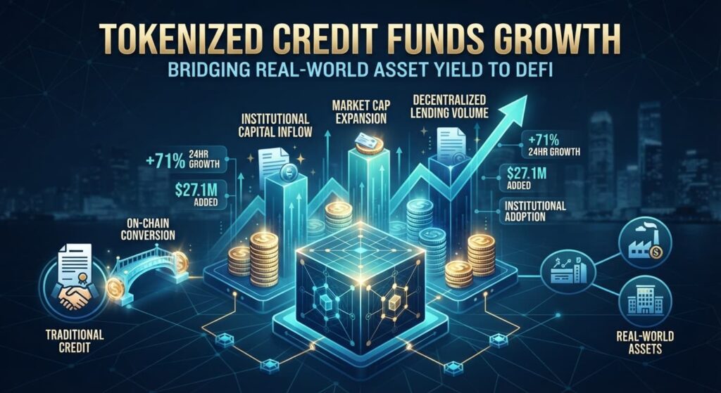 Tokenized Credit Funds Surge: Maple Finance Leads Market Cap Growth Across Real-World Asset Sectors