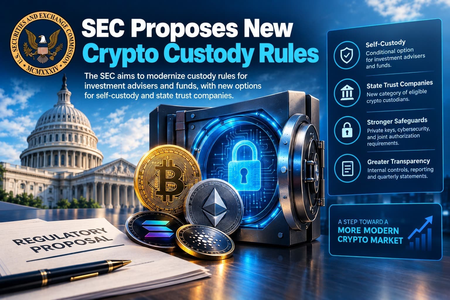 SEC Proposes New Crypto Custody Rules
