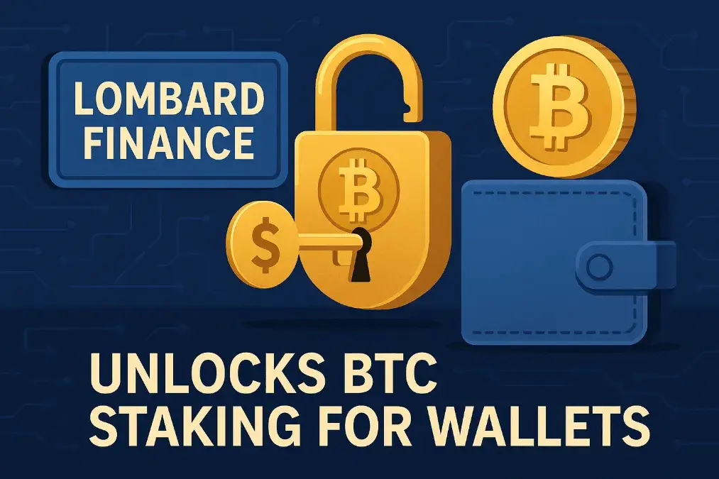 Lombard Finance Unlocks BTC Staking for Wallets