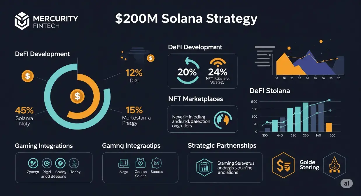 Mercurity Fintech's $200M Solana Strategy