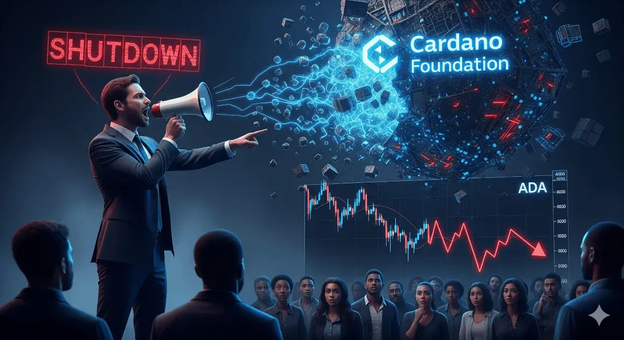 the shutdown of the Cardano Foundation