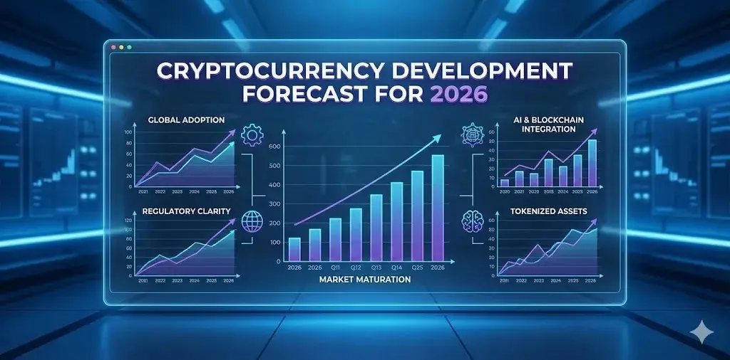 Pronóstico del desarrollo de las criptomonedas para 2026