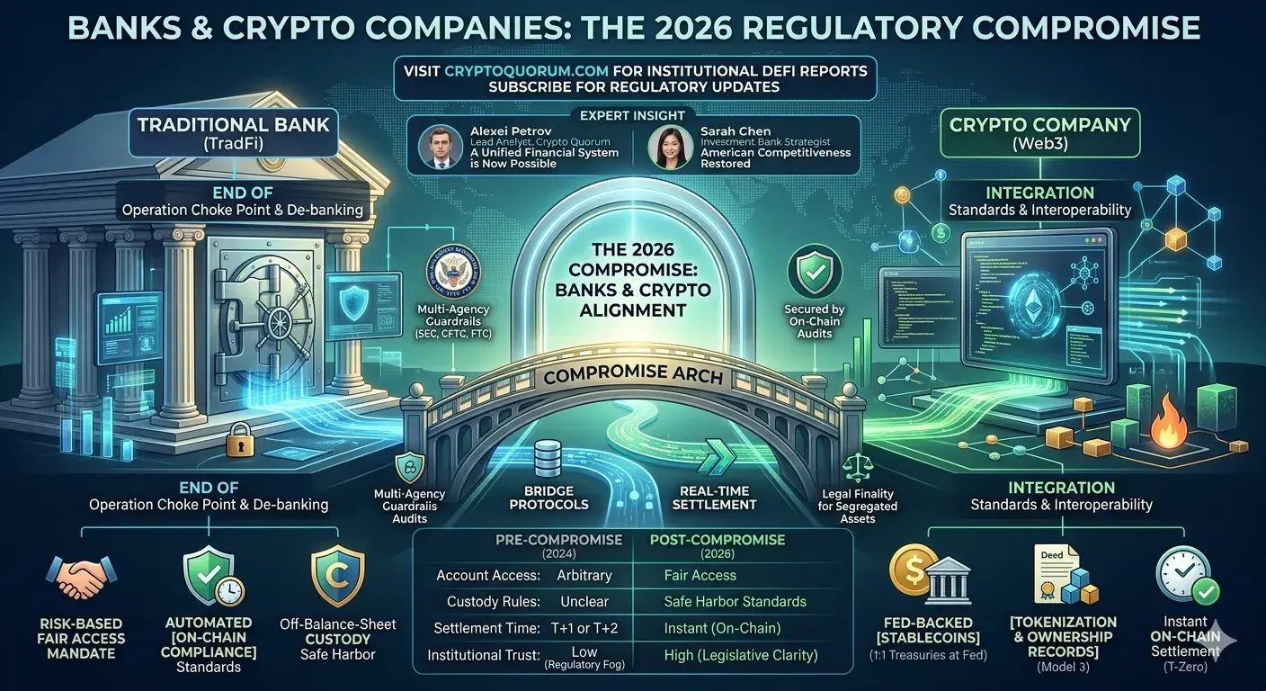 Banks and Crypto Companies: The 2026 Regulatory Compromise