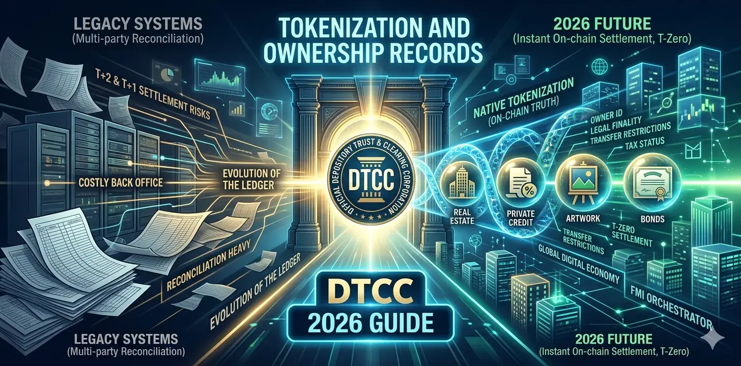 Tokenization and Ownership Records: DTCC 2026 Guide