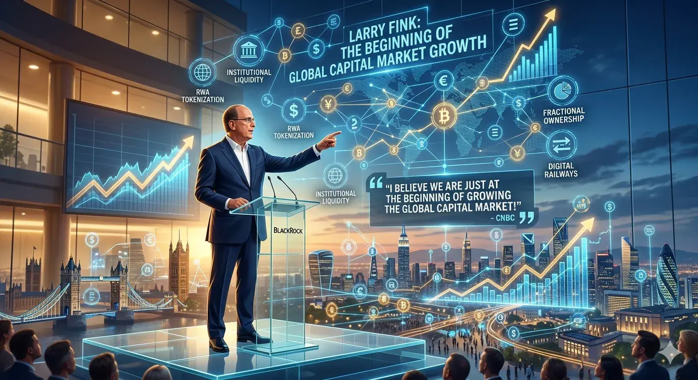 Larry Fink: Pertumbuhan Pasar Modal Global