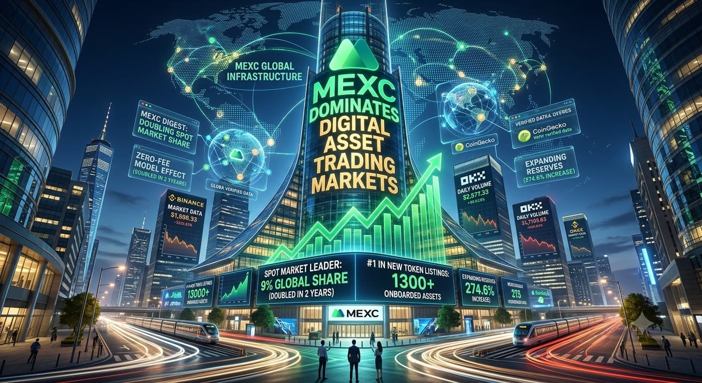 MEXC Dominates Digital Asset Trading Markets