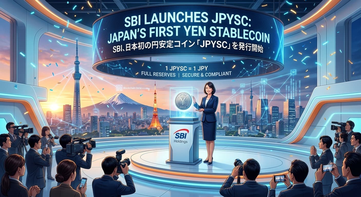SBI Launches JPYSC: Japan's First Yen Stablecoin