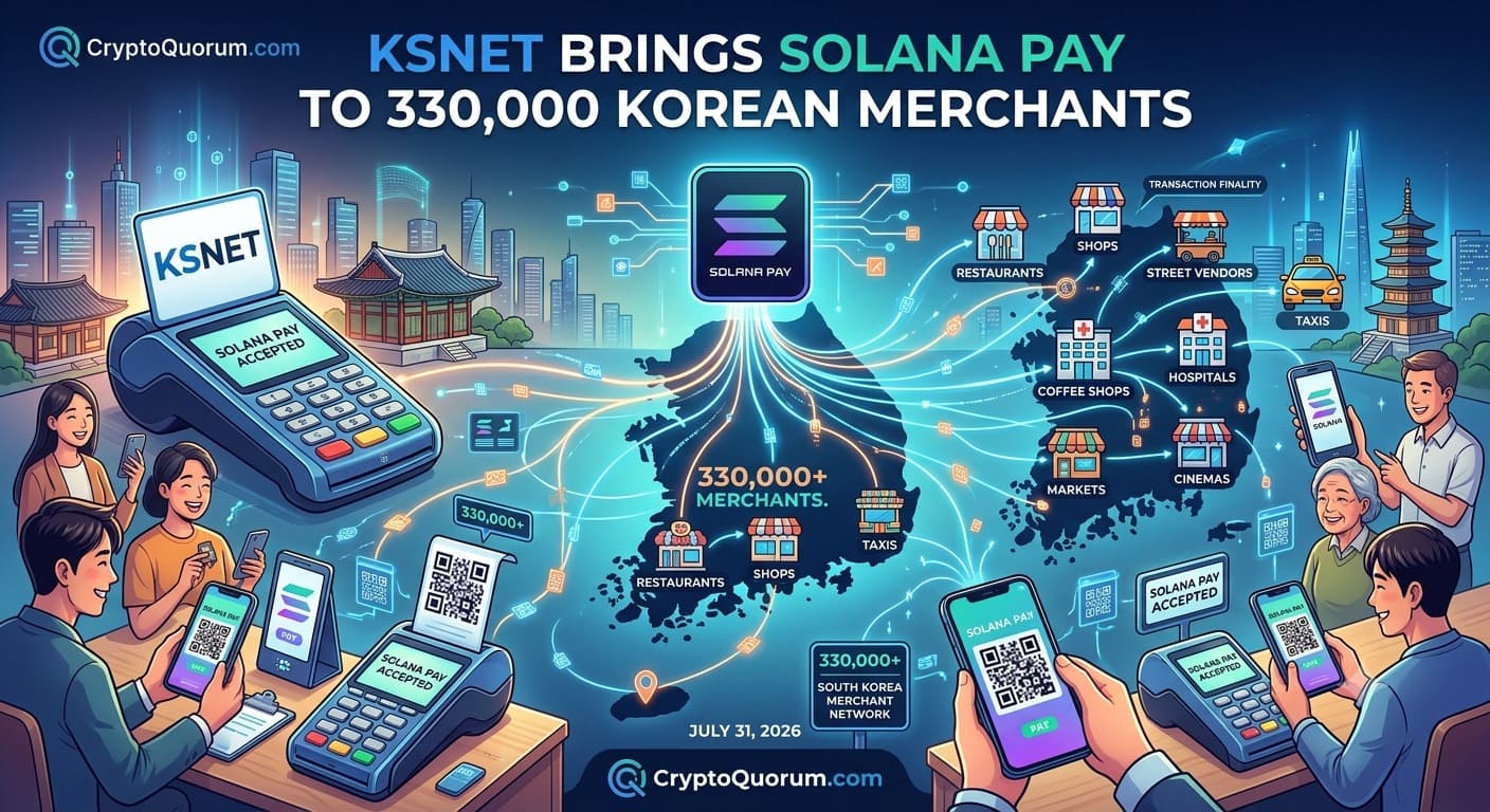 KSNET Brings Solana Pay to 330,000 Korean Merchants