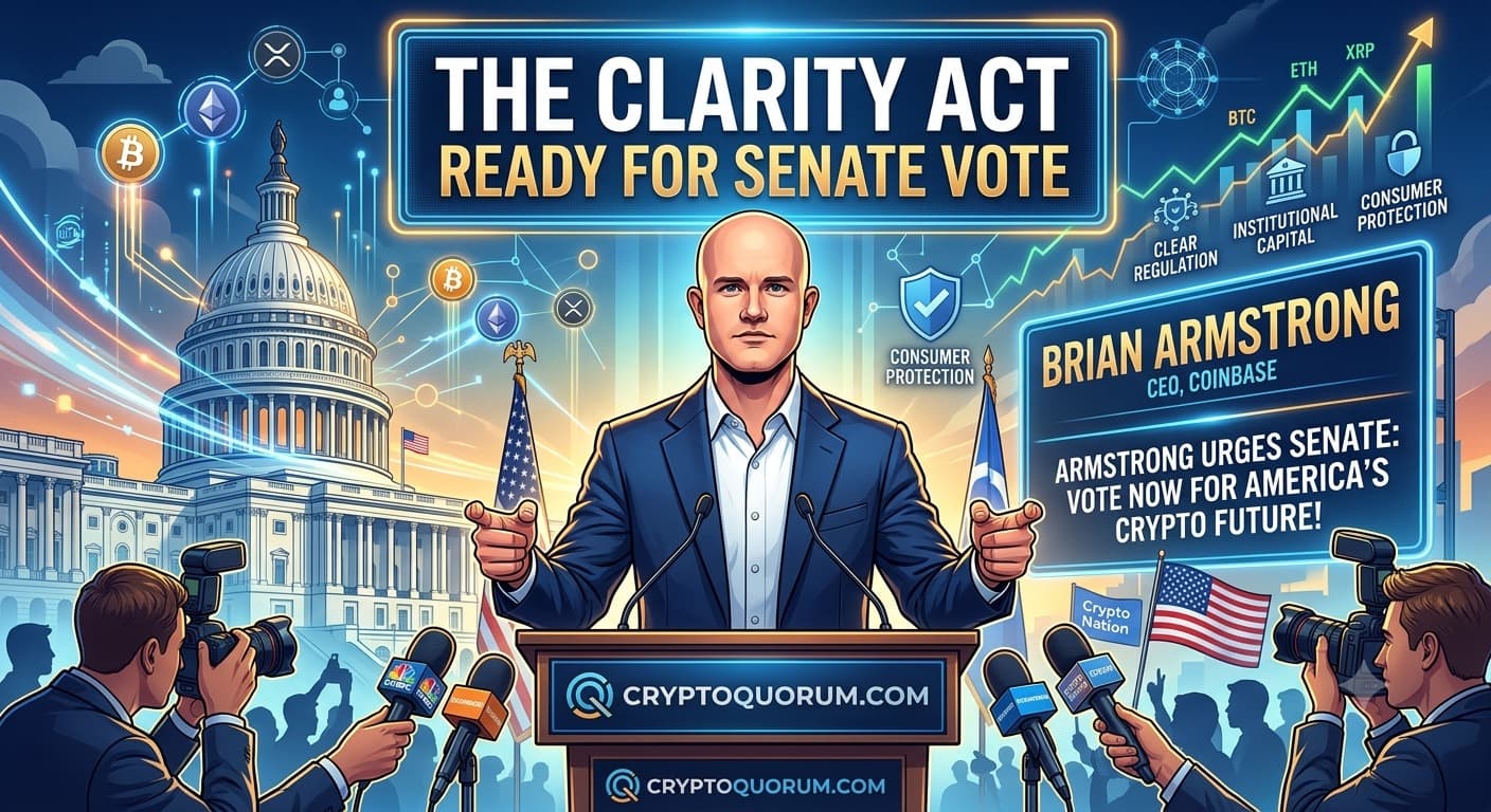 The CLARITY Act Ready for Senate Vote: Armstrong Urges