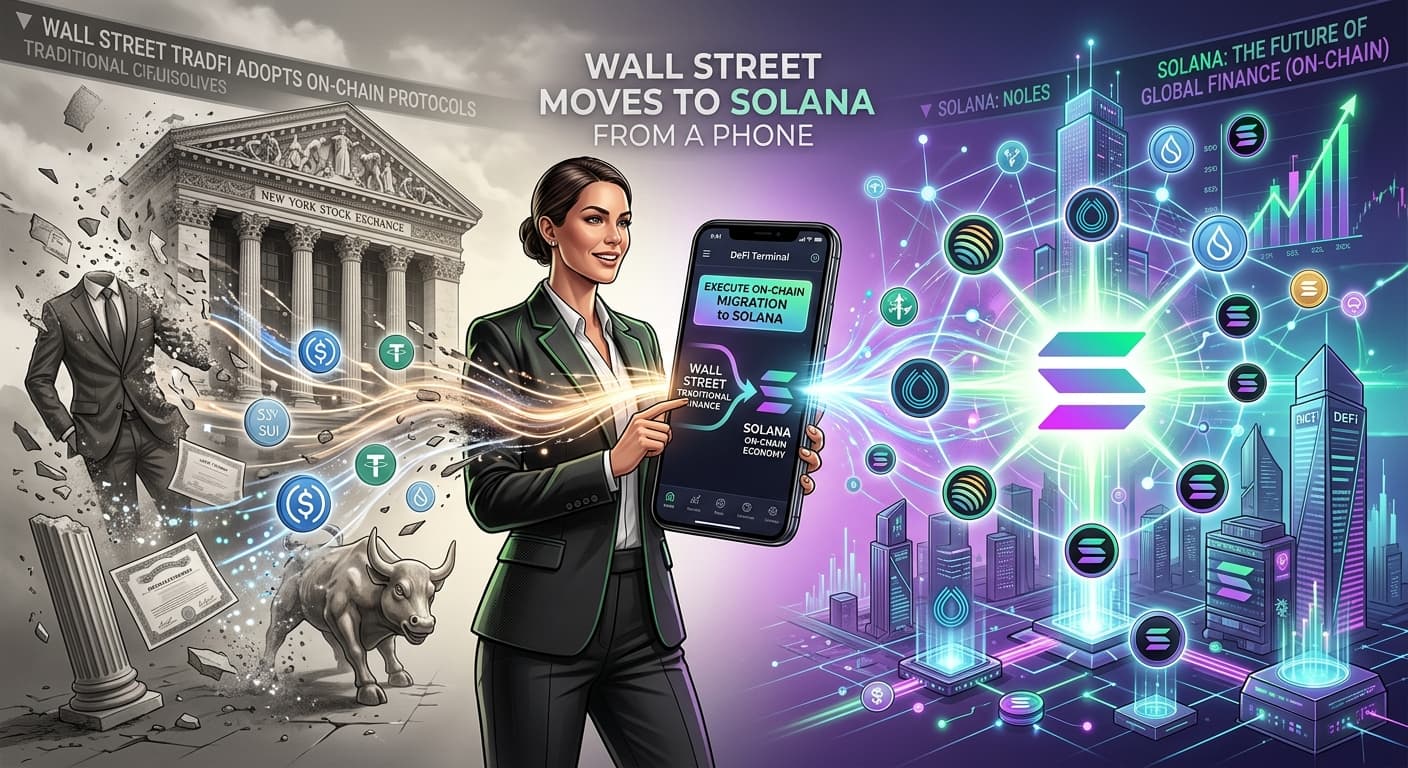 Wall Street Moves to Solana From a Phone