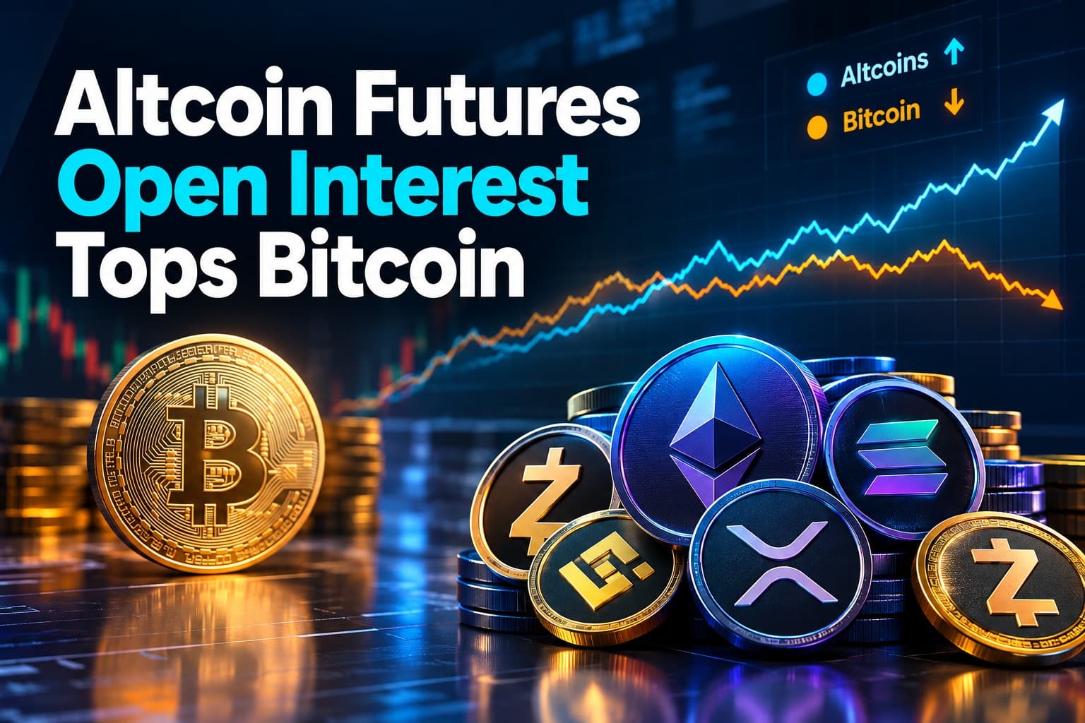 Altcoin Futures Open Interest Tops Bitcoin