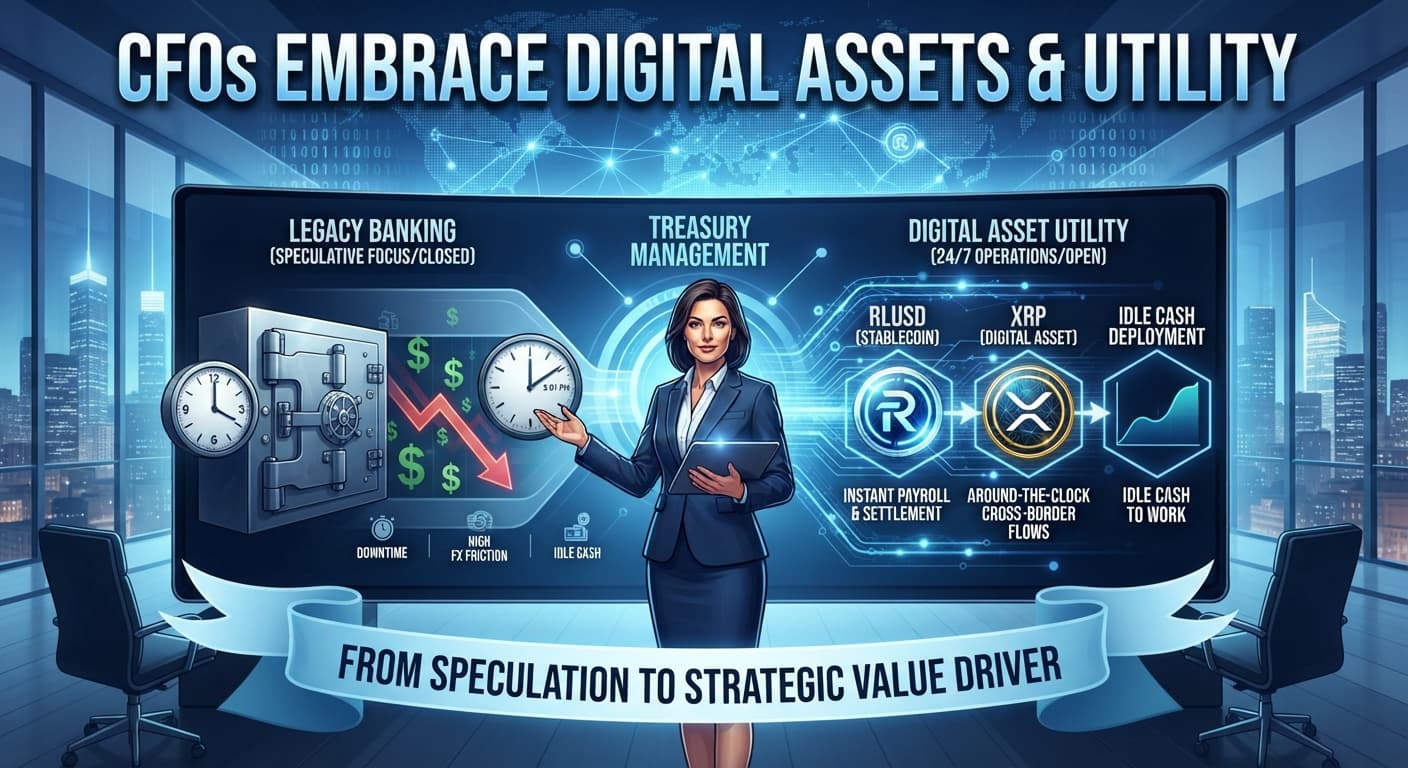 CFOs Embrace Digital Assets & Utility