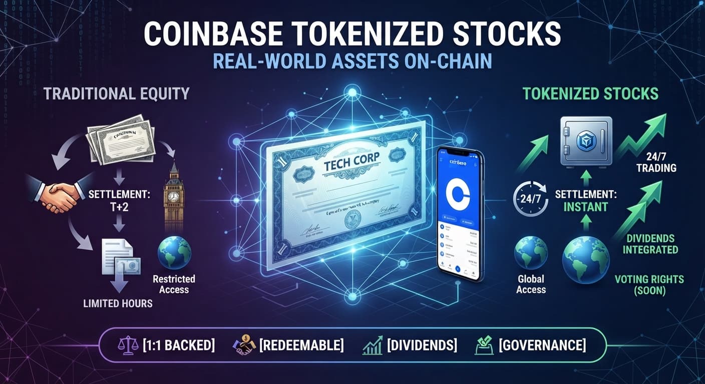 Coinbase Tokenized Stocks: Real-World Assets