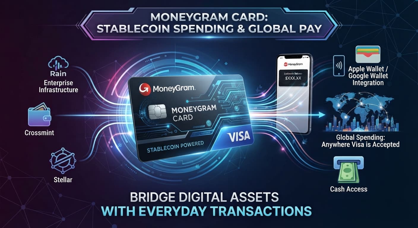 MoneyGram Card: Pagos con Stablecoins y Globales
