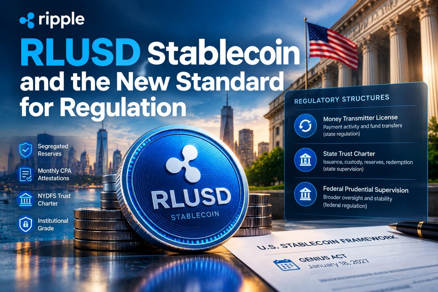 RLUSD stablecoin and the New Standard for Regulation