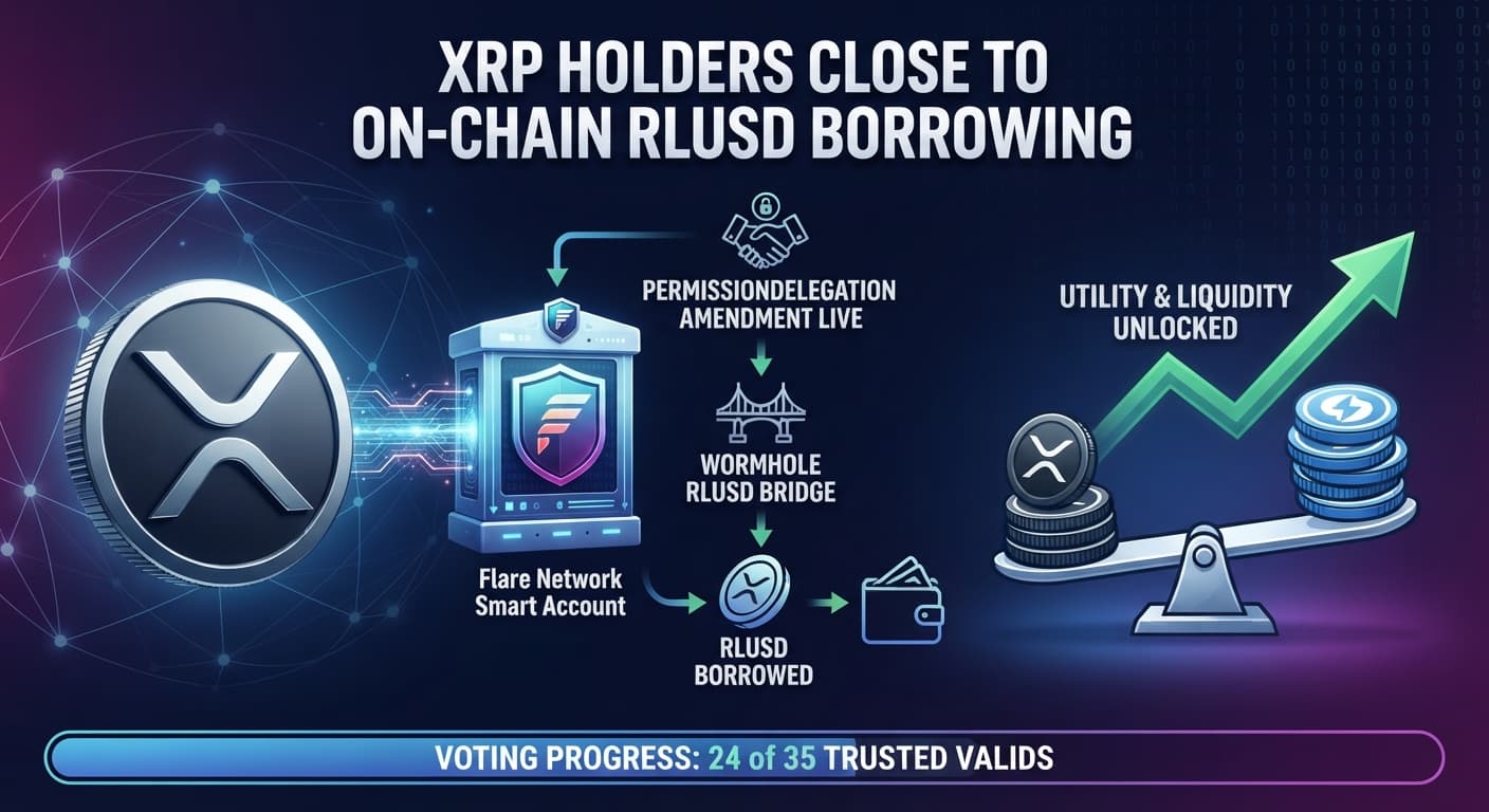 XRP Holders Close to On-Chain RLUSD Borrowing