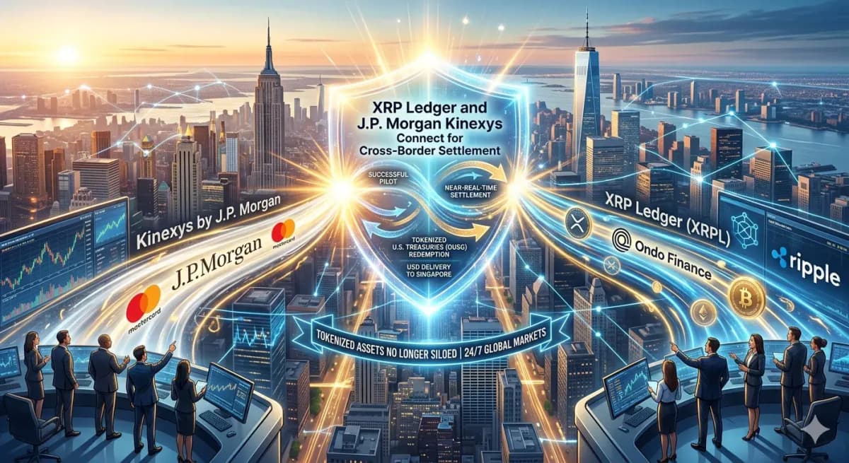 Settle For Landmark Pilot Connects XRP Ledger With J.P. Morgan’s Kinexys for Cross ...