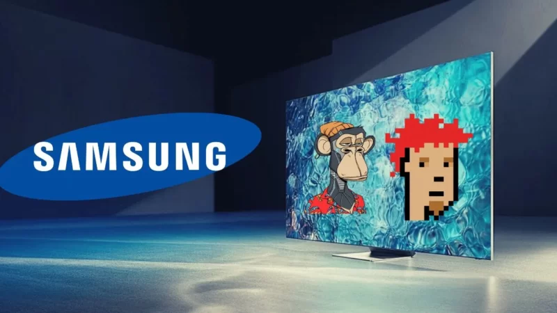 Samsung is launching the first NFT-compatible Smart TVs