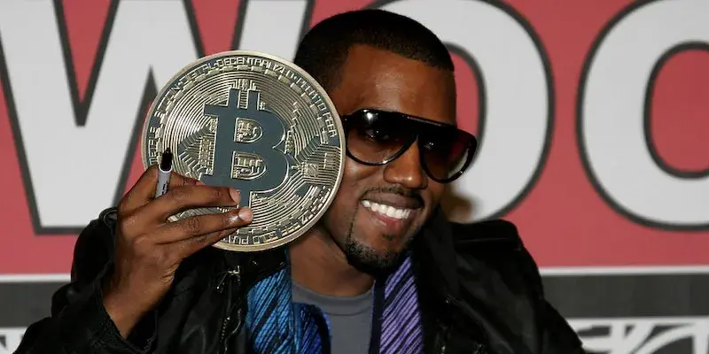 Kanye West Endorsing Bitcoin After Account Closure?