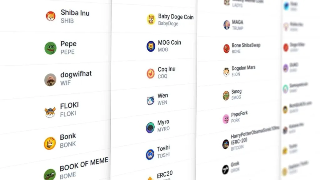 memecoins