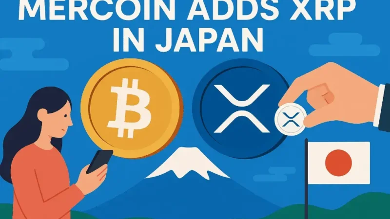 Mercoin Expands Crypto Offerings in Japan with XRP Integration