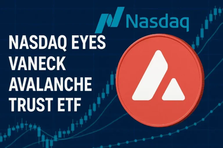 Nasdaq Eyes VanEck Avalanche Trust ETF