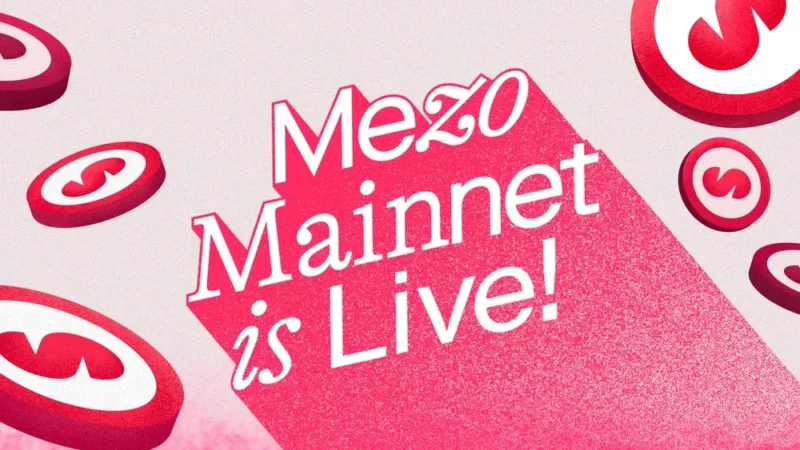 Mezo Mainnet Launches, Unlocking Bitcoin’s Potential as Dynamic Financial Collateral