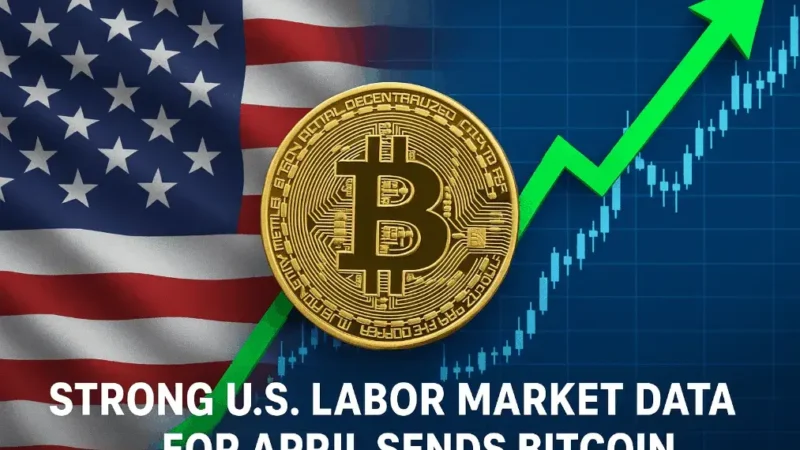 U.S. Jobs Data Sparks Bitcoin Surge: Crypto Reacts to Labor Market Strength