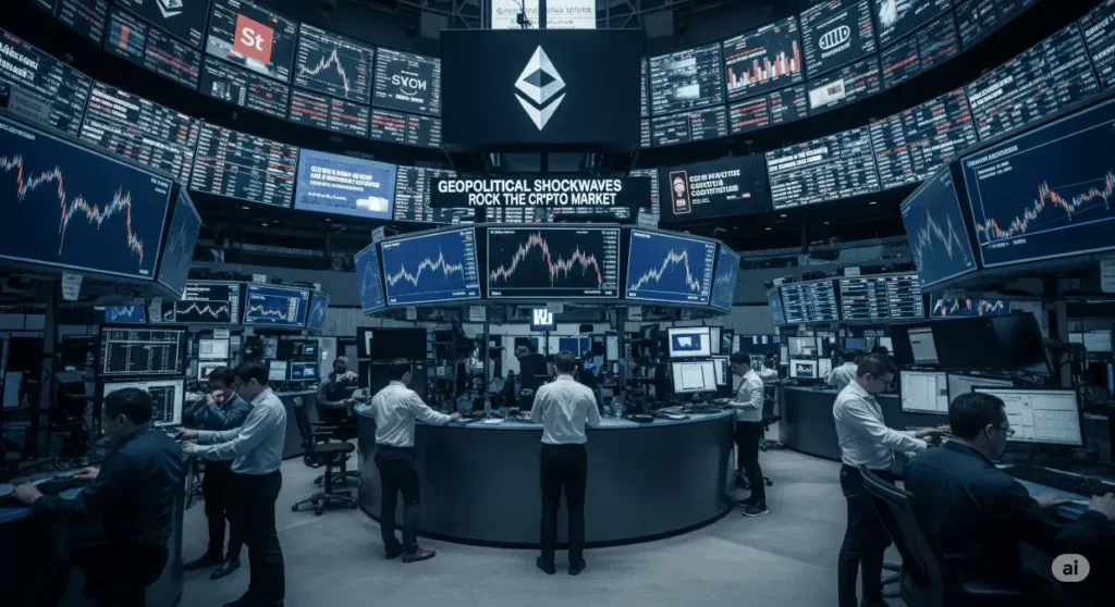 Geopolitical Shockwaves Rock the Crypto Market