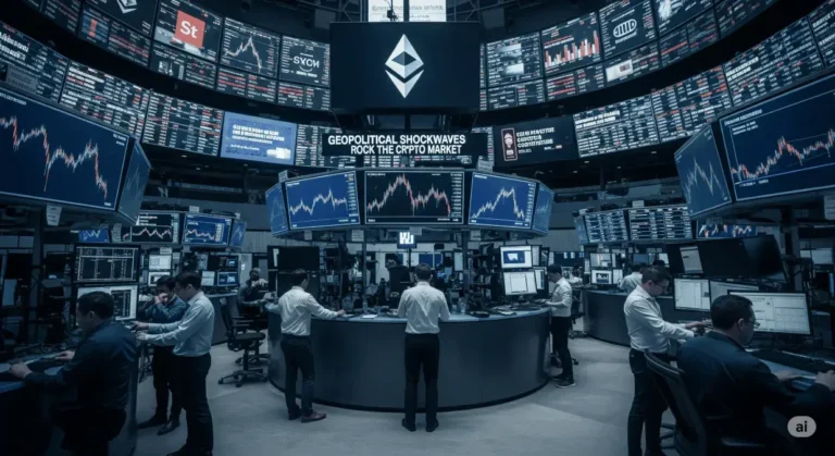 Geopolitical Shockwaves Rock the Crypto Market