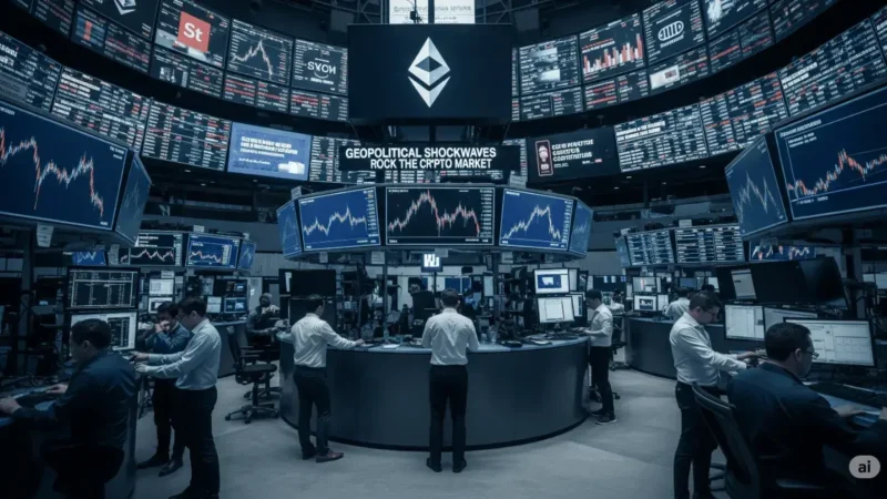 Geopolitical Shockwaves Rock the Crypto Market