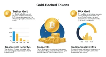 Gold-Backed Tokens Shine as Digital Safe Havens Amidst Global Turmoil