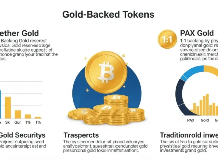 Gold-Backed Tokens Shine as Digital Safe Havens Amidst Global Turmoil