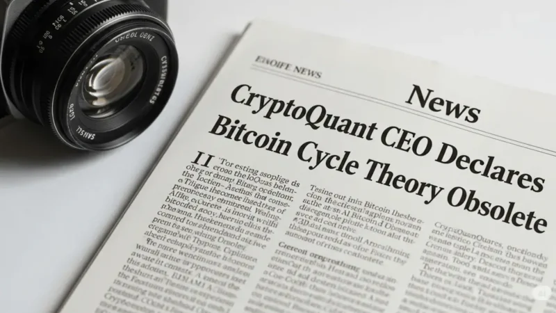 The End of an Era? CryptoQuant CEO Declares Bitcoin Cycle Theory Obsolete Amidst Institutional Influx