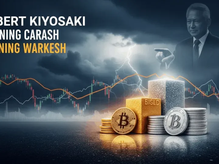 Robert Kiyosaki’s Grim Warning: Prepare for a Historic Downturn by Investing in Bitcoin and Hard Assets