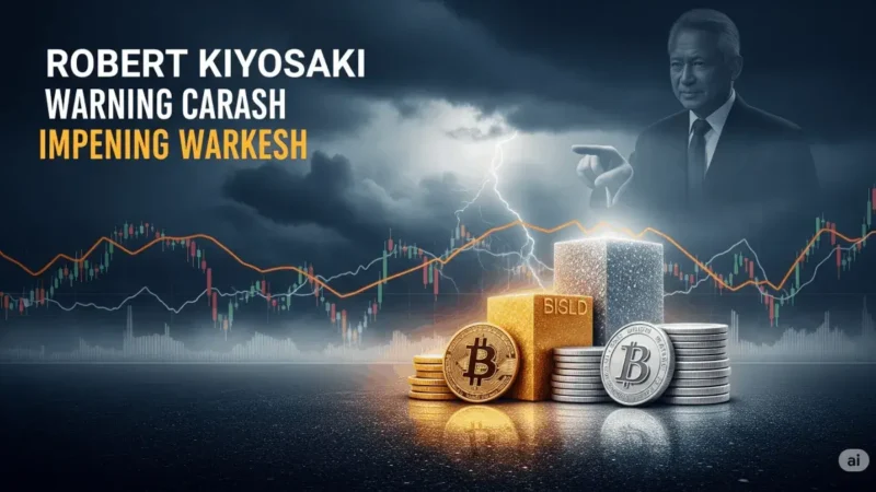 Robert Kiyosaki’s Grim Warning: Prepare for a Historic Downturn by Investing in Bitcoin and Hard Assets