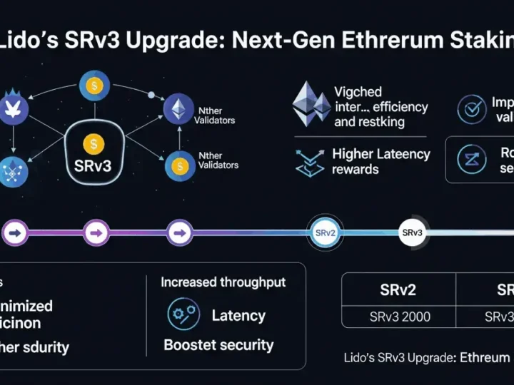 Lido’s SRv3 Upgrade: Revolutionizing Ethereum Staking with Dynamic Validators and Enhanced Efficiency