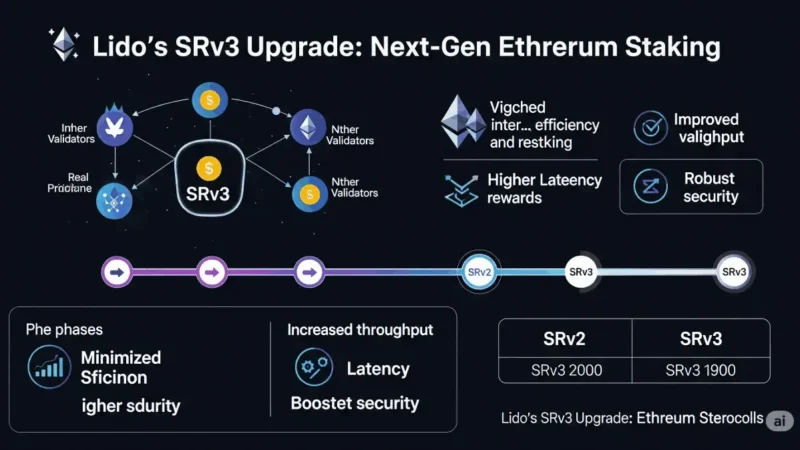 Lido’s SRv3 Upgrade: Revolutionizing Ethereum Staking with Dynamic Validators and Enhanced Efficiency