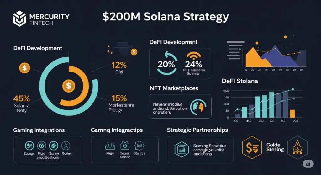 Mercurity Fintech's $200M Solana Strategy