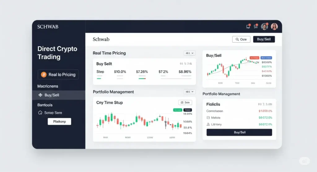Schwab to Offer Direct Crypto Trading
