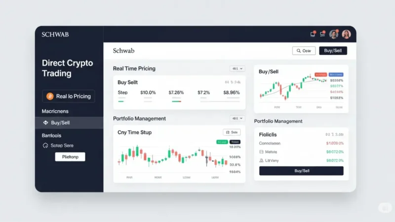 Schwab Set to Offer Direct Bitcoin and Ethereum Trading Amid Client Demand