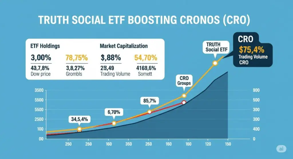 Truth Social ETF Boosts Cronos (CRO)