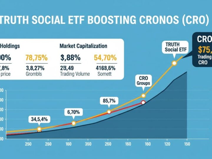 Cronos (CRO) Rockets After Inclusion in Truth Social’s Groundbreaking Crypto Blue-Chip ETF